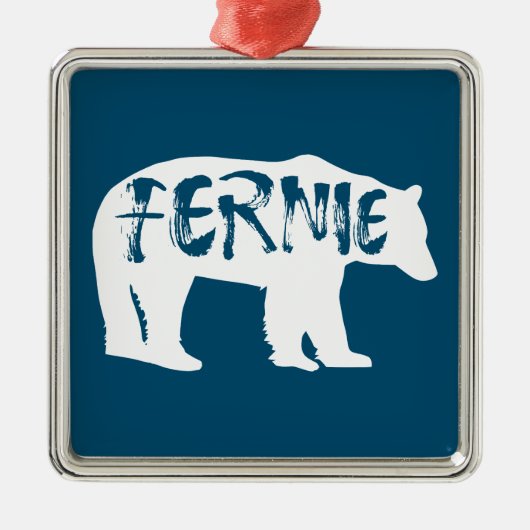 Fernie Brits-Columbia-Beer Metalen Ornament (Voorkant)