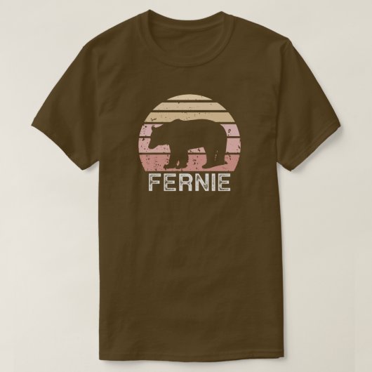 Fernie Brits-Columbia Retro Beer T-shirt (Design voorkant)