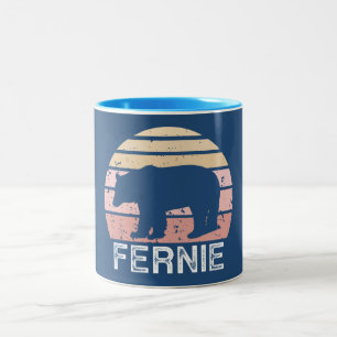 Fernie Brits-Columbia Retro Beer Tweekleurige Koffiemok