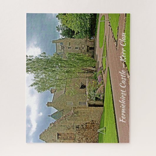 Ferniehirst Castle - Kerr Clan Legpuzzel (Verticaal)