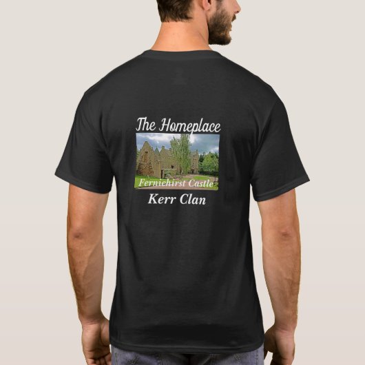 Ferniehirst Castle - Kerr Clan T-shirt (Achterkant)