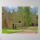 Ferniehirst Castle - Scottish Kerr Clan Poster (Voorkant)