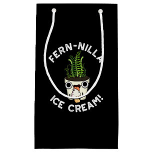 Fernilla Ice Cream Ice Cream Plant Pun Dark BG Klein Cadeauzakje
