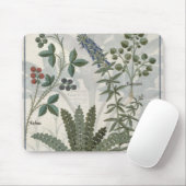 Ferns, Brambles en bloemen Muismat (Met muis)