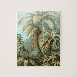 Ferns, Filicinae door Ernst Haeckel, Planten Legpuzzel