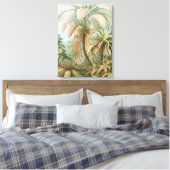 Ferns, Filicinae Laubfarne door Ernst Haeckel Canvas Afdruk (Insitu (Slaapkamer))