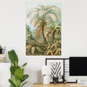 Ferns, Filicinae Laubfarne door Ernst Haeckel Poster (Thuiskantoor)