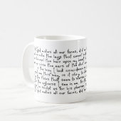 Fern's Gedicht - Mok (Voorkant links)