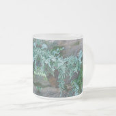 Ferns in Philadelphia Matglas Koffiemok (Voorkant rechts)