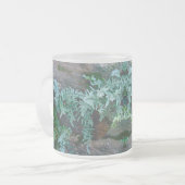 Ferns in Philadelphia Matglas Koffiemok (Voorkant links)