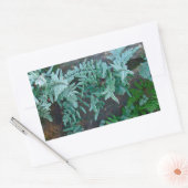 Ferns in Philadelphia Rechthoekige Sticker (Envelop)