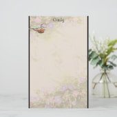 Ferns Morning Glory Stationery Briefpapier (Staand voorkant)