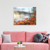 Ferns op Shoreline | Paradise, Michigan Canvas Afdruk (Insitu (Woonkamer))