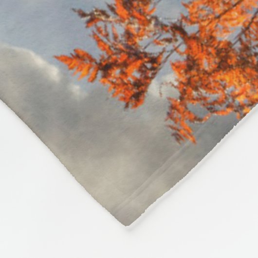 Ferns op Shoreline | Paradise, Michigan Fleece Deken (Hoek)