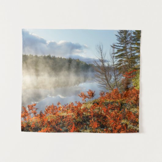 Ferns op Shoreline | Paradise, Michigan Wandkleed (Voorkant (horizontaal))