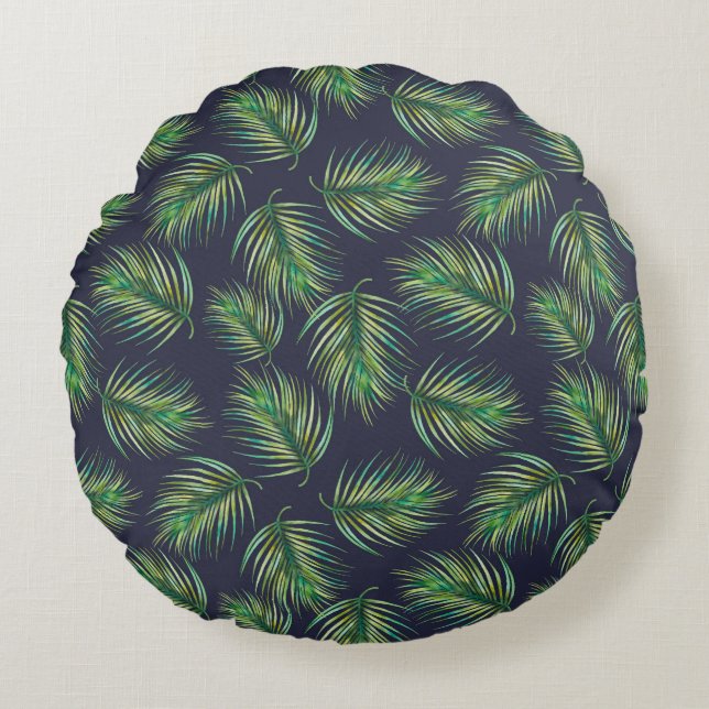 Ferns Round Pillow Rond Kussen (Voorkant)
