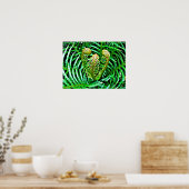 Ferns Unfurling Poster (Keuken)