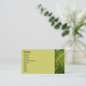 Ferns Visitekaartje (Staand voorkant)