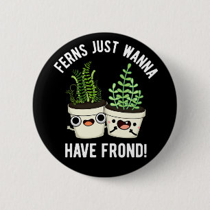 Ferns wil gewoon een Plant met ronde rug hebben. Button 5,7 Cm