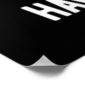 Ferns wil gewoon een Plant met ronde rug hebben. Poster (Hoek)