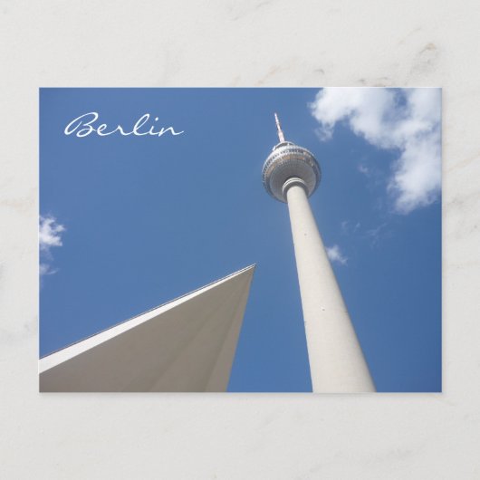 fernsehturm berlin briefkaart (Voorkant)