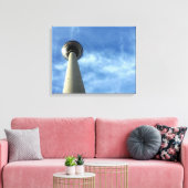 fernsehturm berlin canvas afdruk (Insitu (Woonkamer))