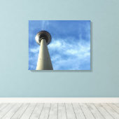 fernsehturm berlin canvas afdruk (Insitu (Houten vloer))