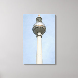 Fernsehturm Berlin Canvas Afdruk