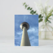 fernsehturm blue sky briefkaart (Staand voorkant)