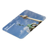 Fernsehturm in Berlijn Magneet (Linkerzijde)