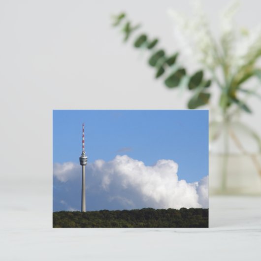 Fernsehturm - Stuttgart Briefkaart (Staand voorkant)