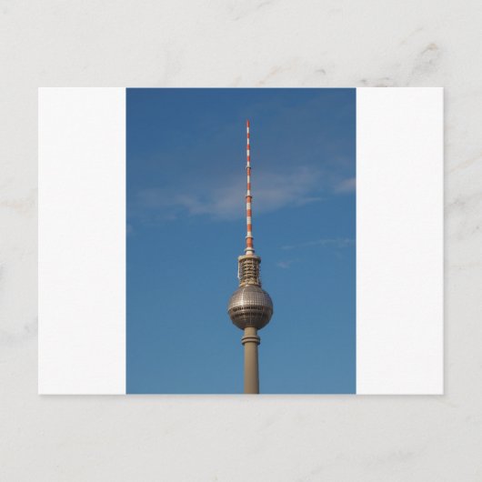 Fernsehturm Television Tower Alexanderplatz Berlin Briefkaart (Voorkant)
