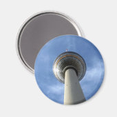 fernsethturm-ronde magneet (Voorkant / Achterkant)