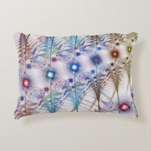 Ferns'N Flowers Abstract Accent Kussen