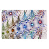 Ferns'N Flowers Abstract Magneet (Horizontaal)
