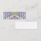 Ferns'N Flowers Abstract Mini Visitekaartje (Voorkant / Achterkant)