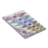 Ferns'N Flowers Abstract Notitieboek (Rechterzijde)