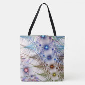Ferns'N Flowers Abstract Tote Bag (Voorkant)