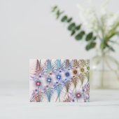 Ferns'N Flowers Abstract Visitekaartje (Staand voorkant)