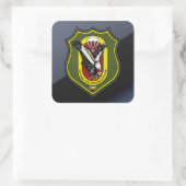 Fernspählehrkompanie 200 [FSLK200] Vierkante Sticker (Tas)
