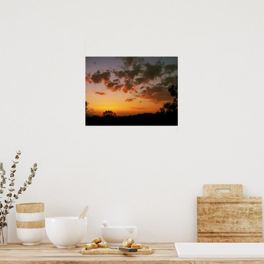 Ferntree Gully Skyscapes Poster (Keuken)