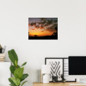 Ferntree Gully Skyscapes Poster (Thuiskantoor)