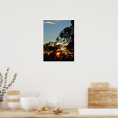 ferntree gully zon schittering Poster (Keuken)