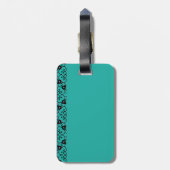 "fernweh"-bagagelabel bagagelabel (Achterkant verticaal)