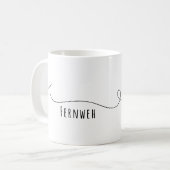 Fernweh Tasse Koffiemok (Voorkant links)
