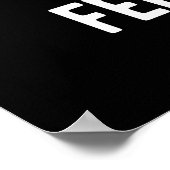 Ferny Puns zijn gewoon Fernbulous Plant pun Dark B Poster (Hoek)