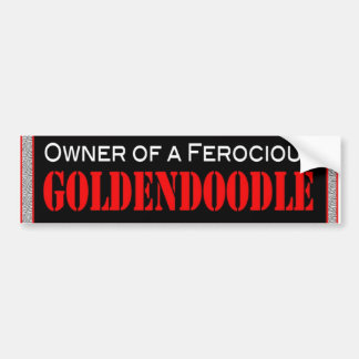 Ferocide Goldendole Bumpersticker