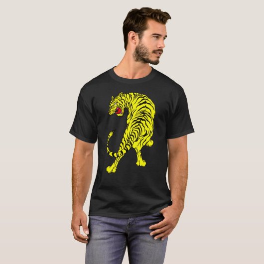 Ferocide Tiger T-shirt (Voorkant volledig)