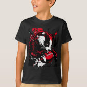 Ferocious Badger Football Lover Wisconsin Game Day T-shirt (Voorkant)