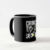 Ferocious Crunch Time Soccer Cat Mug Mok (Voorkant links)